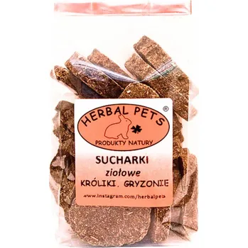 Krmivo pro hlodavce Pamlsek Herbal Pets 140 g pro králíky a hlodavce