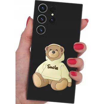 Pouzdro na mobilní telefon Zadní Kryt KrainaGSM pro Samsung Galaxy S24 Ultra, černý