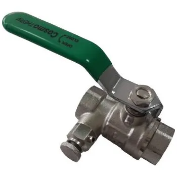 Vodovodní kohout Trinnity Kohout kulový 5/4" FF páka s odvodněním, typ GCKK, PN25