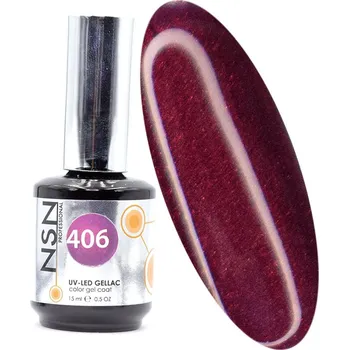 Lak na nehty NSN Professional UV/LED Gellac - 406