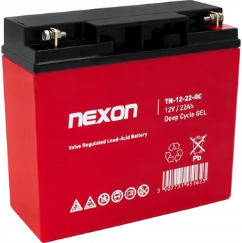 Záložní baterie Gelový akumulátor NEXON 22-12 (12V 22Ah)