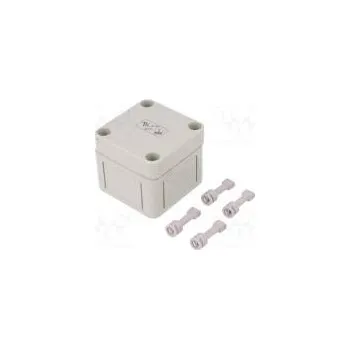 Rozvaděč Kryt univerzální X 65mm Y 65mm Z 57mm TK PS polystyrén šedá