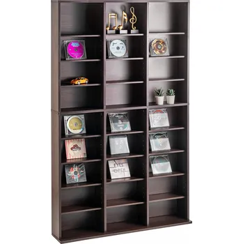 Dílenský regál Dřevěný skladový regál 153,8 x 18,2 x 94,9 cm, nosnost až 67 kg na polici