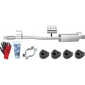 Tlumič výfuku VW CRAFTER 2.5 Diesel (2006-2013) Koncový TLUMIČ VÝFUKU +