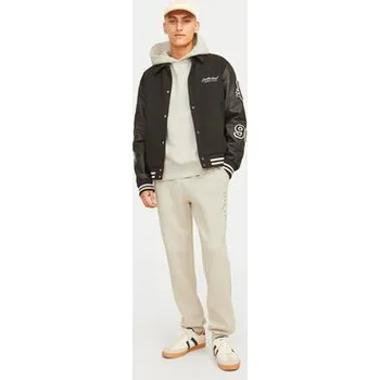 Pánské oblečení Jack & Jones Mikina Urban Edge 12259944 Béžová Loose Fit L