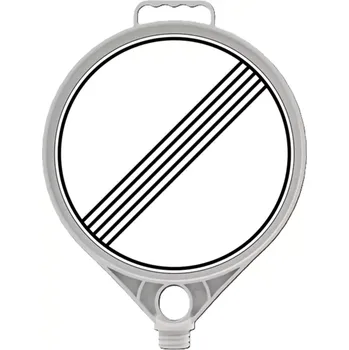 Dopravní značení FLOMAT Konec všech zákazů 28 x 28 cm