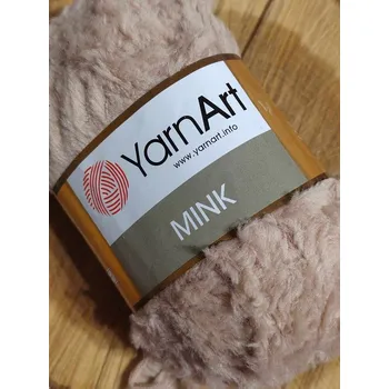 Galanterie Pletací příze Mink 50 g barva 331 hnědá světlá