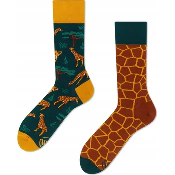 Pánské oblečení Many Mornings Ponožky Žirafa, vícebarevné, velikost 43-46