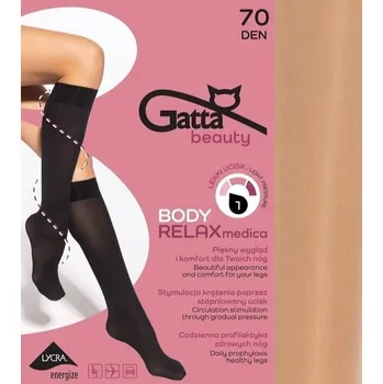 Podprsenka GATTA BODY RELAX medica Podkolenky 70 DEN Daino / 39-42