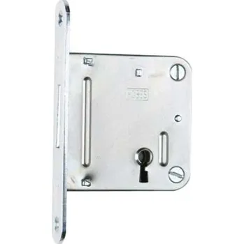 Hobes Zadlabací zámek 24130 P/L 2/2 bílý Zn H