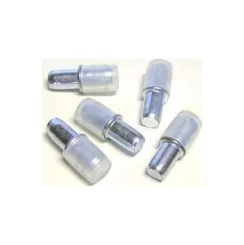 Nábytkové kování Podpěra čípková 7/5 sklo Zn+PH