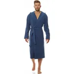 LL pánský župan FROTTE 2104 NAVY dlouhý - L