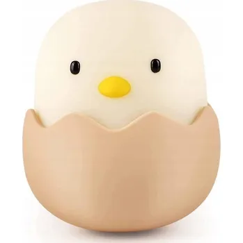 Lampička Noční Lampa Kuřecí Eggshell Led pro děti Silikonová na USB