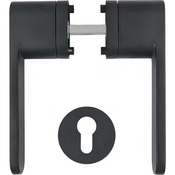 Dveřní kování BRIGITA-R FAB rozetové kování černá matná