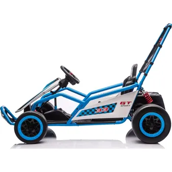 Dětské elektrovozidlo Dětská elektrická motokára tornado s funkcí driftu – modrá