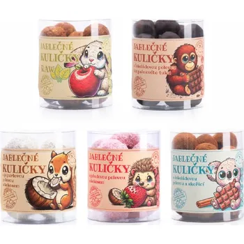 Sušené ovoce Jablečné kuličky - MIX 500 g