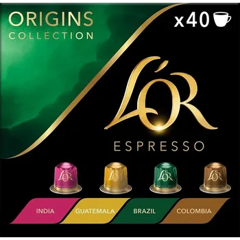 L'OR Espresso Origins mix 40 ks kapslí pro Nespresso®* Original kávovary