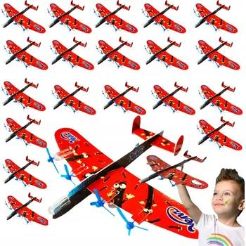 autíčko 20x LETADLO KLUZÁK HÁZECÍ BOMBARDOVACÍ STÍHAČKA HRAČKA PRO DĚTI