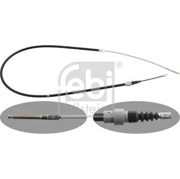 Lanko parkovací brzdy Tažné lanko, parkovací brzda FEBI BILSTEIN 27154