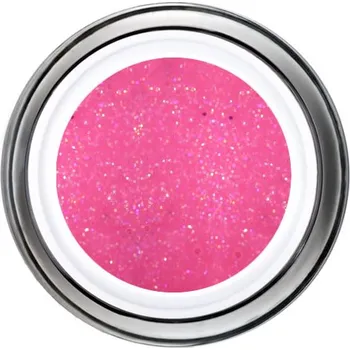 Umělé nehty Laif Třpytivý růžový UV/LED gel CG 135 Rainbow Rose 6ml