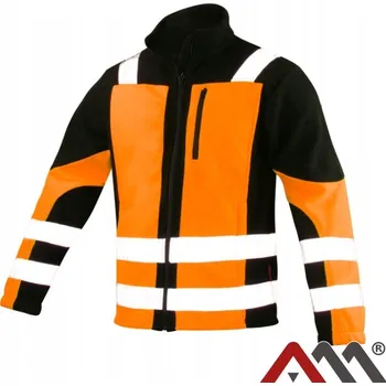 Pánská mikina VÝSTRAŽNÁ REFLEXNÍ FLEECOVÁ PRACOVNÍ Mikina Classic Vis oranžová Mikina fleecová M