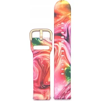 Řemínek na hodinky Pásek e-pasek univerzální 20 mm vícebarevný