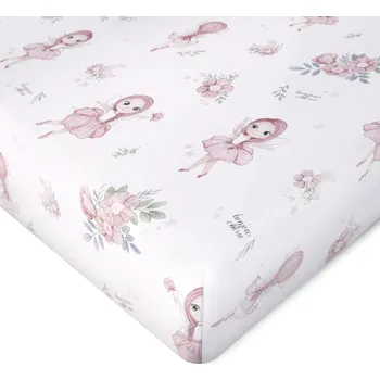 Prostěradlo Bambusové prostěradlo do postýlky Víly 60x120