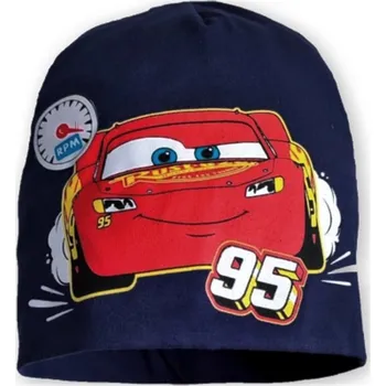 Čepice DIFUZED • Dětská / chlapecká jarní / podzimní čepice Auta - Cars - motiv Blesk McQueen 95 54