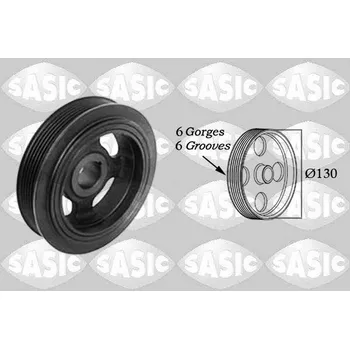 Řemenice, klikový hřídel SASIC 2156048