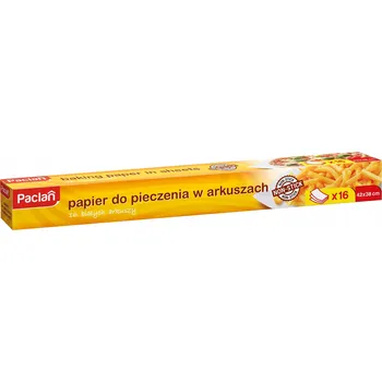 Obraz Paclan silikonový papír na pečení v arších, 16 kusů