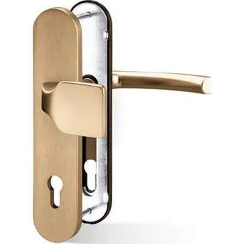 Dveřní kování Act servis VIKING PZ72 kl-madlo bez překr.bronz.elox F4