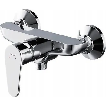 Vodovodní baterie Jednopáková nástěnná sprchová baterie Cersanit Libra, stříbrná