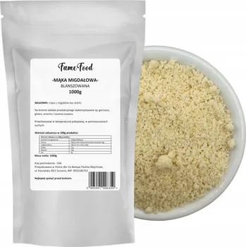 Mouka MANDLOVÁ MOUKA 1000g pro KETO PEČENÍ, vysoká kvalita, aroma a chuť