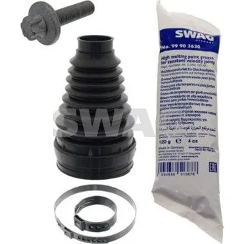 Hřídel nápravy Sada měchů, hnací hřídel SWAG 10 10 0192