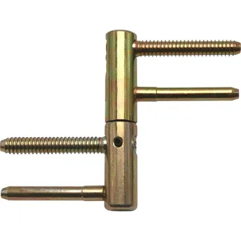 Dveřní kování TKZ Polná Závěs dveřní TRIO 15 DZ PH BZ bezpečnostní žlutý Zn