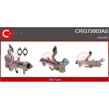 Palivový chladič Chladič, recirkulace spalin CASCO CRG73003AS