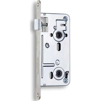 zadlabací zámek Hobes Zadlabací zámek 540.8 P/L WC8x8mm stříbrný Zn