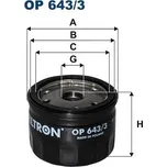 Olejový filtr FILTRON OP 643/3