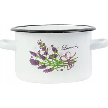 Hrnec Tradiční Hrnec Silesia Emalia Lavender 2 l