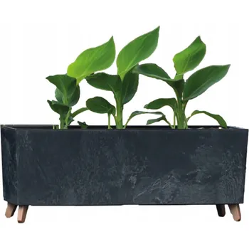 Květináč Šedý plast Květináč Prosperplast 77 cm x 23,5 x 30 cm
