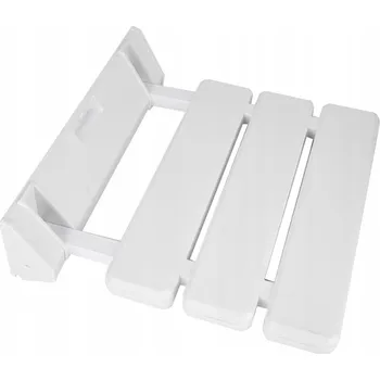 Koupelnové sedátko TABURET STOLIČKA SEDÁTKO SKLÁDACÍ DO SPRCHY MONTÁŽ NA ZEĎ