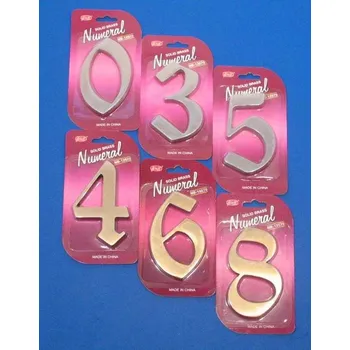 Dveřní kování Číslice "8" fasádní NB 125mm bronz