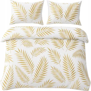 Povlečení POVLEČENÍ 220x200 + 2x POVLAK NA POLŠTÁŘ 70x80 BAVLNA SATÉN -