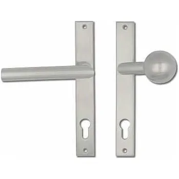 Dveřní kování SOFIE kování FAB-90 L klika+koule vyosená pevná NEREZ