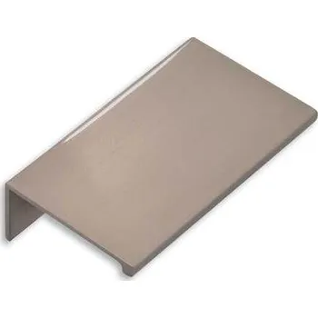 Nábytkové kování Úchytka do hrany dvířek SIRO 2446-70 48/70x40/20mm nikl jemně broušený ZN21