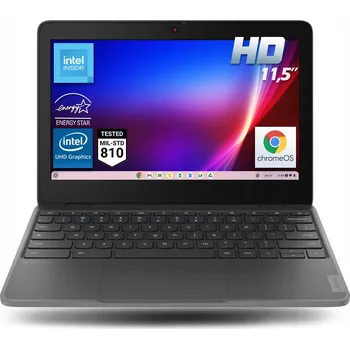 Notebook Notebook Lenovo 100e Chromebook Gen 4 11,5" Intel N 4 GB / 32 GB černý