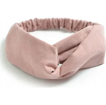 Čelenka Ecarla klasická růžová čelenka do vlasů