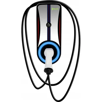 Nabíjecí stanice pro elektromobil Elvix WBAC 4957 T2 Nástěnná nabíječka pro elektromobily, kabel 1, 11 kW, 5 m, RFID EV