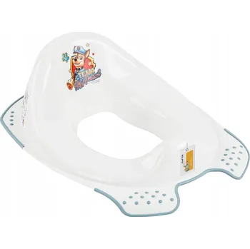 WC sedátko Nástavec na WC sedátko Keeeper Tlapková patrola bílý