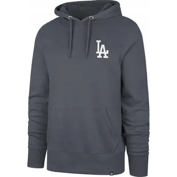 Pánská mikina Pánská mikina Los Angeles Dodgers MLB Imprint Backer '47 BURNSIDE Hood Veli